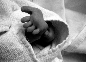 Newborn feet