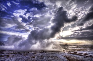 Violent clouds