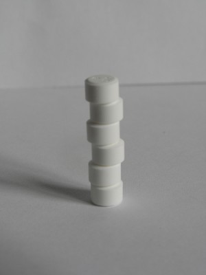 White pills stacked